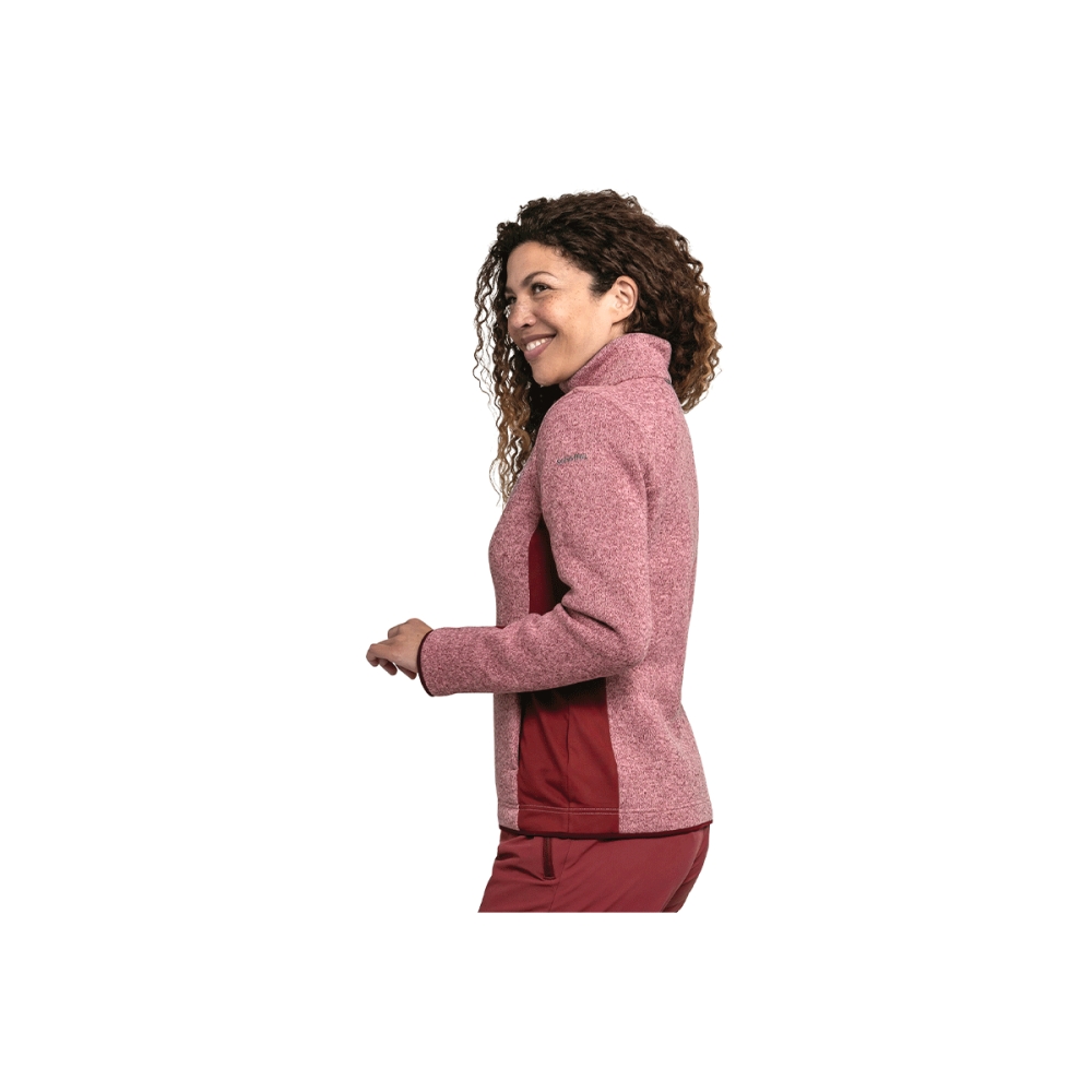 Jacheta Dama Schoffel ZipIn Fleece Oberau Viola