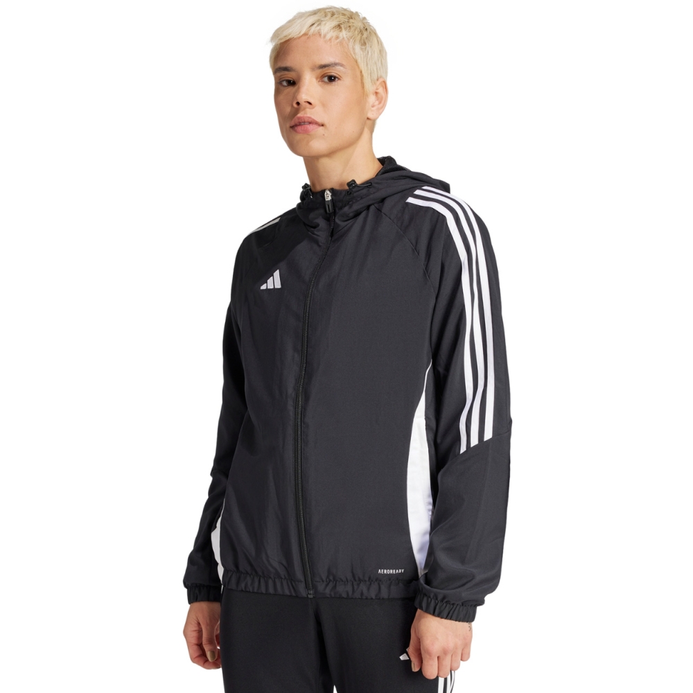 Jacheta Adidas Tiro 24 Windbreaker 's black IM8805 dama