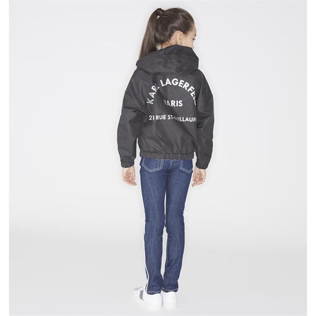 Jacheta Karl Lagerfeld Reversible Hooded fetita