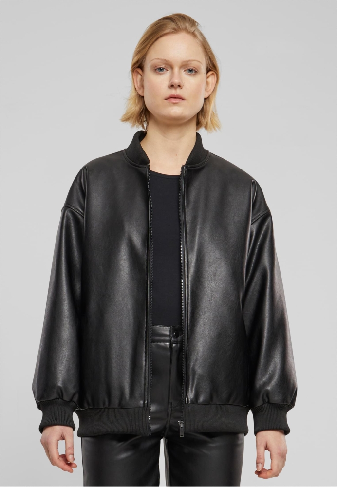 Jacheta Synthetic piele Bomber dama Urban Classics