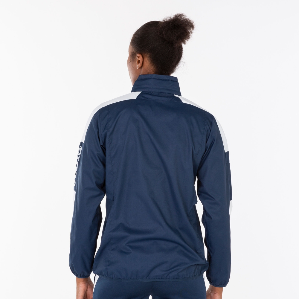 Geaca ploaie Champion Iv Navy-white dama Joma