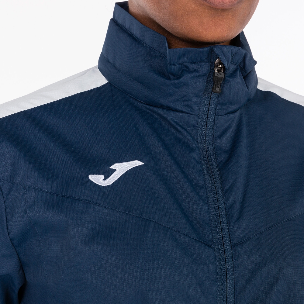 Geaca ploaie Champion Iv Navy-white dama Joma