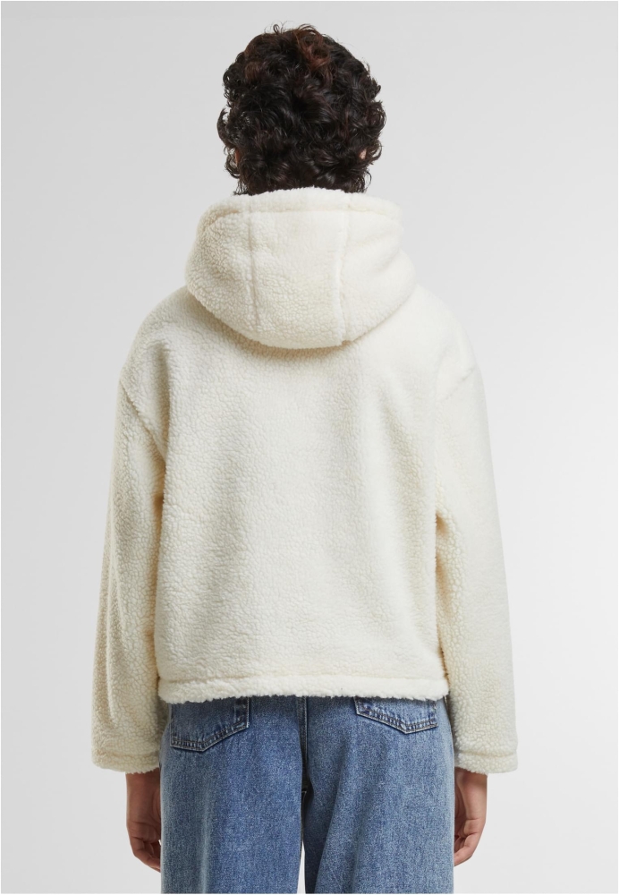 Jacheta Short Hooded Sherpa dama Urban Classics