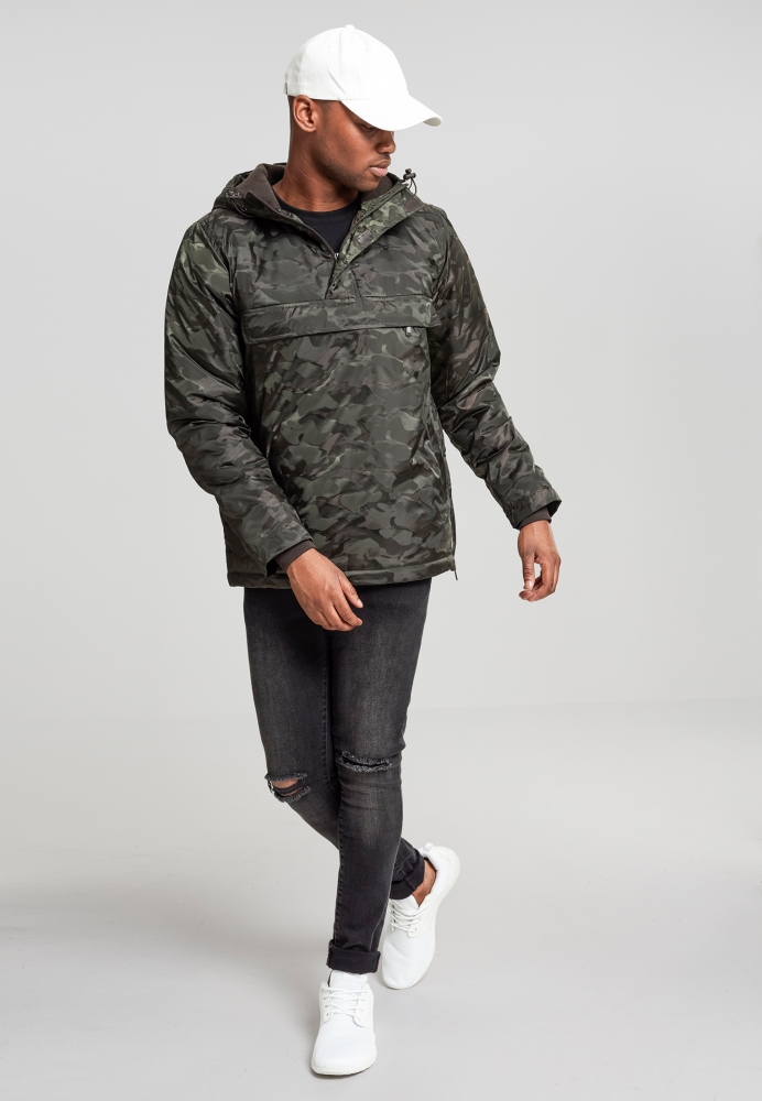 Pulover Jacheta Padded Camo Urban Classics