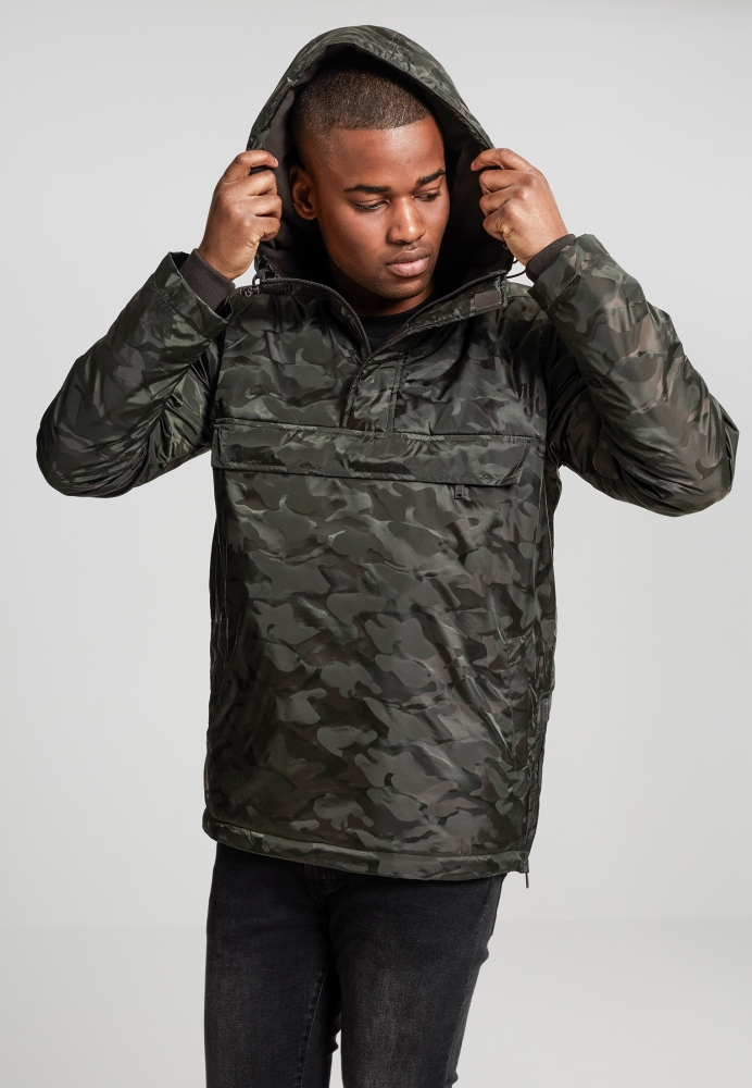 Pulover Jacheta Padded Camo Urban Classics