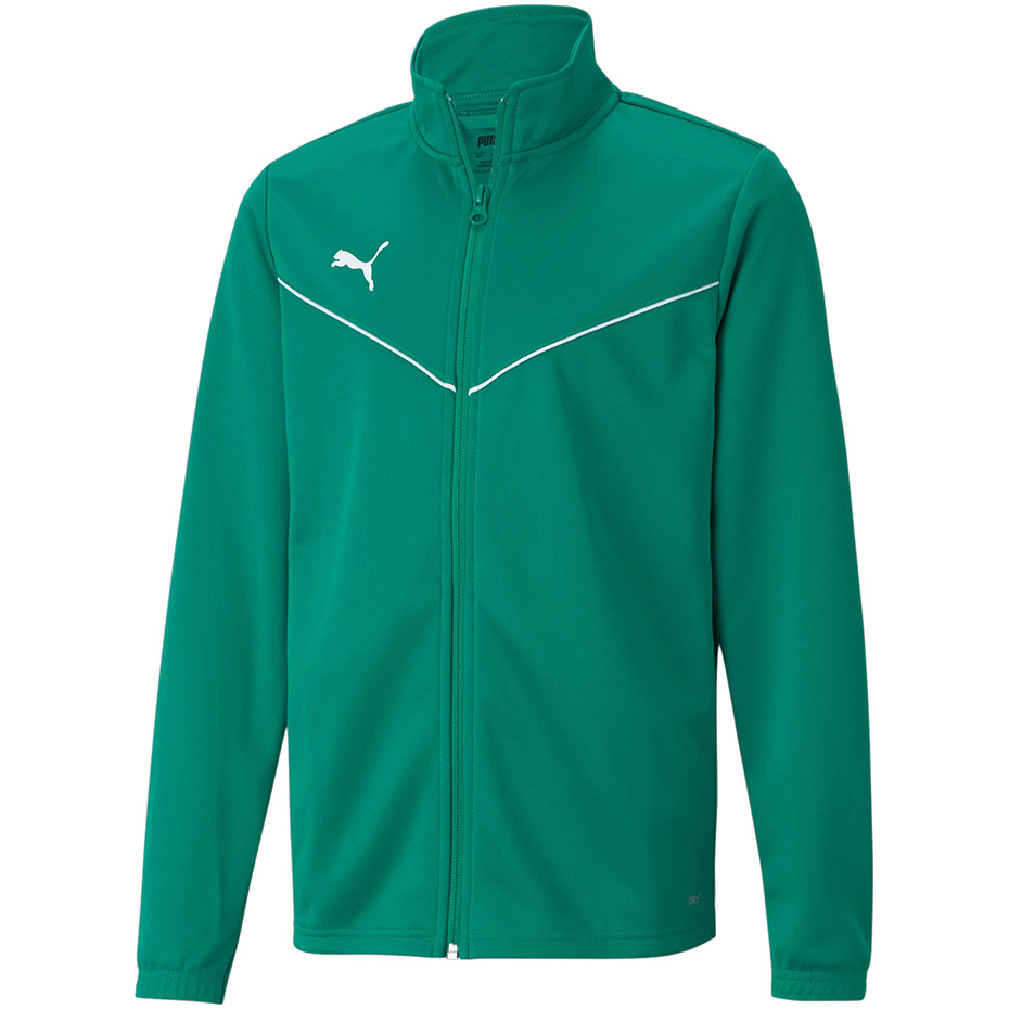 Jacheta Bluza dla dzieci Puma teamRISE Training Poly Jr zielona 657393 05