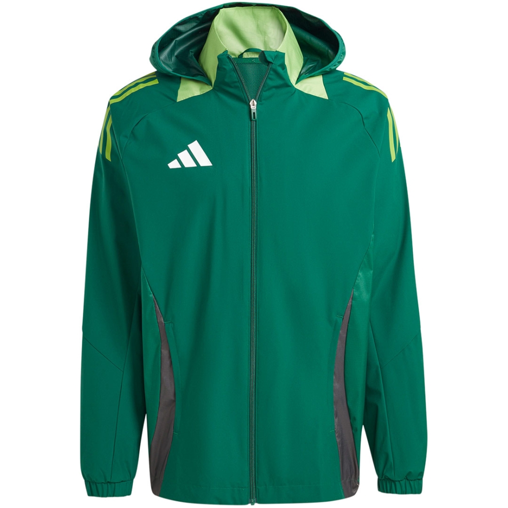 Jacheta Men
's adidas Tiro 24 Competition All-Weather green IR9521