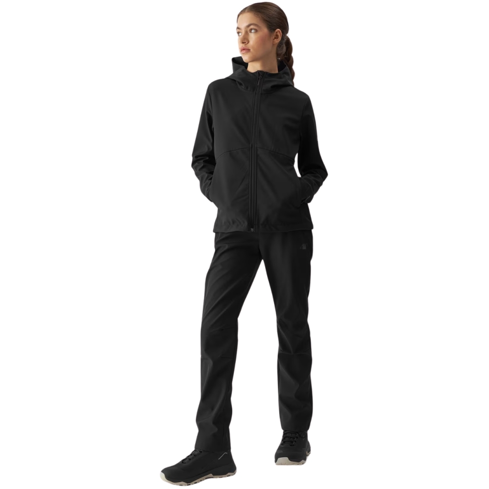 Jacheta 's softshell 4F F285 deep black 4FWAW24TSOFF285 20S dama