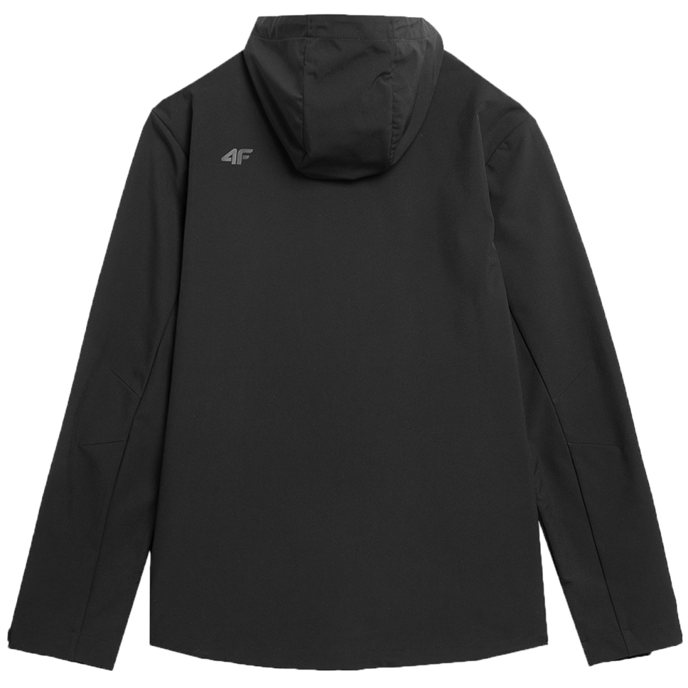 Jacheta Men's softshell 4F M043 deep black 4FSS23TSOFM043 20S