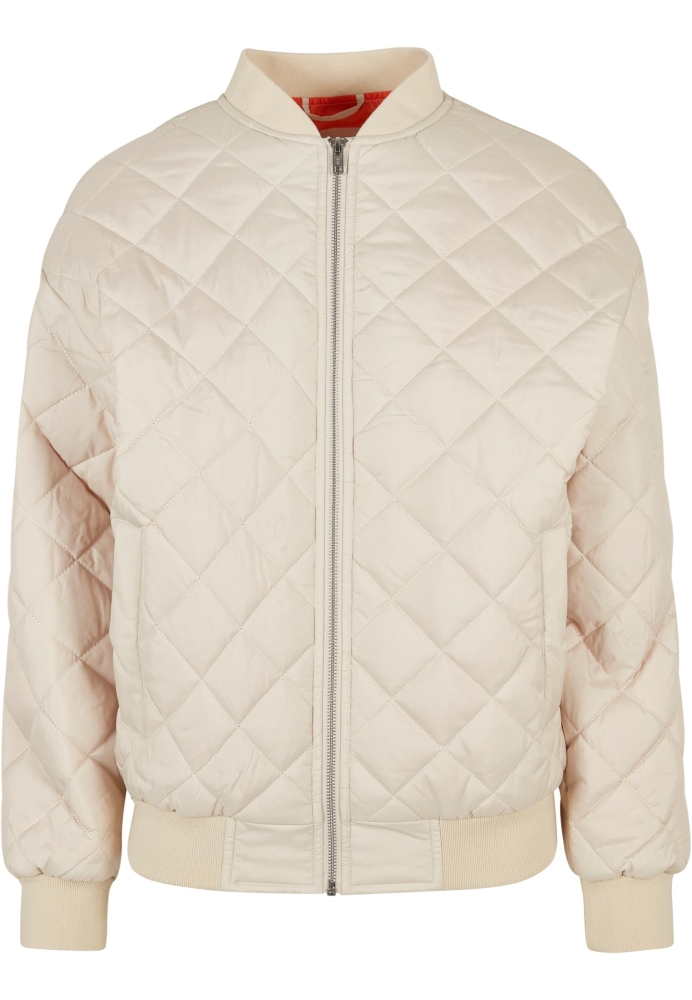 Jacheta Oversized Diamond Quilted Bomber dama Urban Classics