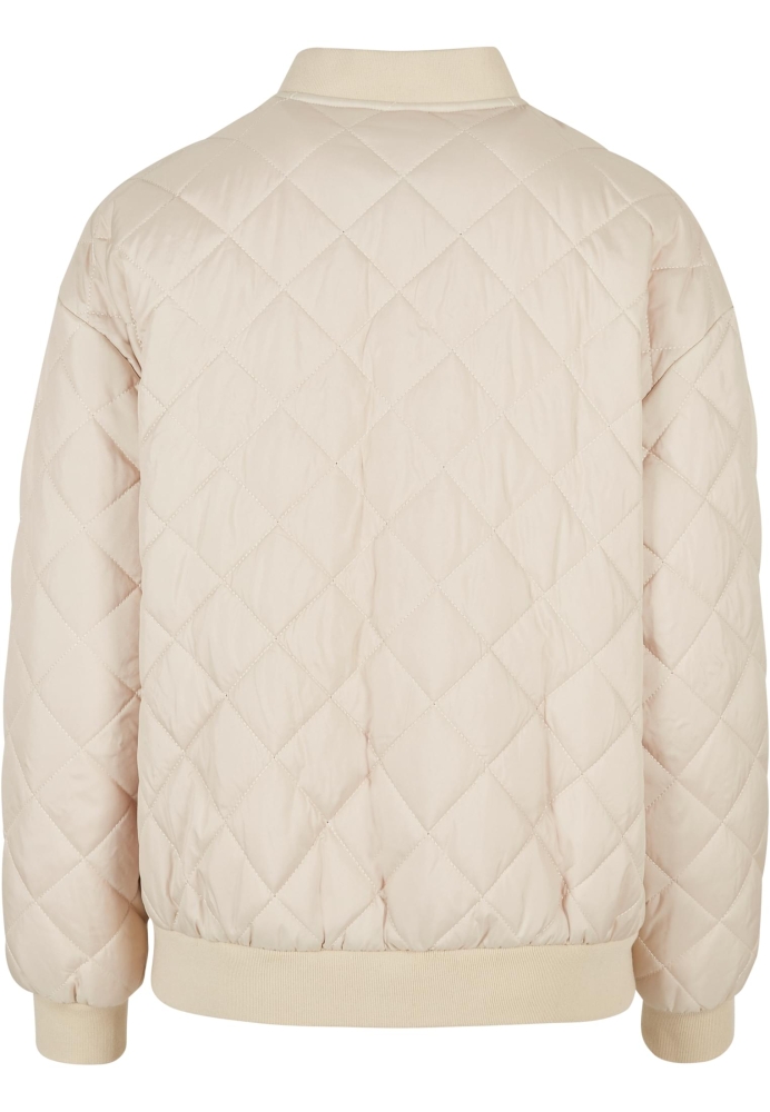 Jacheta Oversized Diamond Quilted Bomber dama Urban Classics