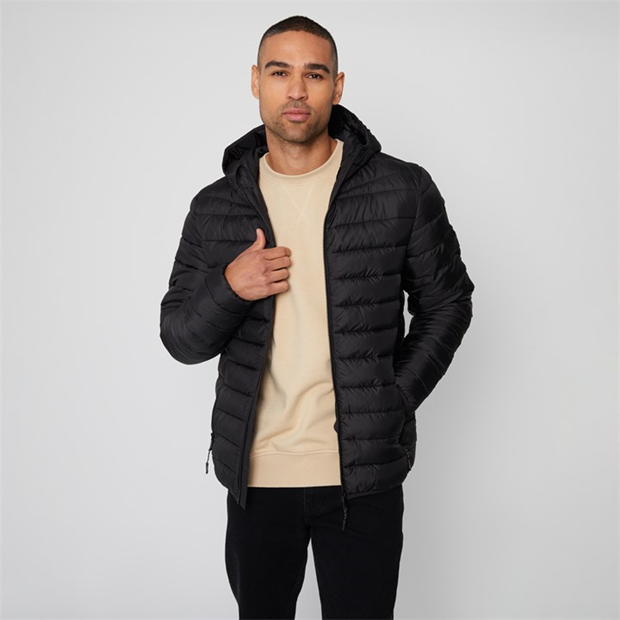 Jacheta Threadbare Matte Finish Padded Hooded