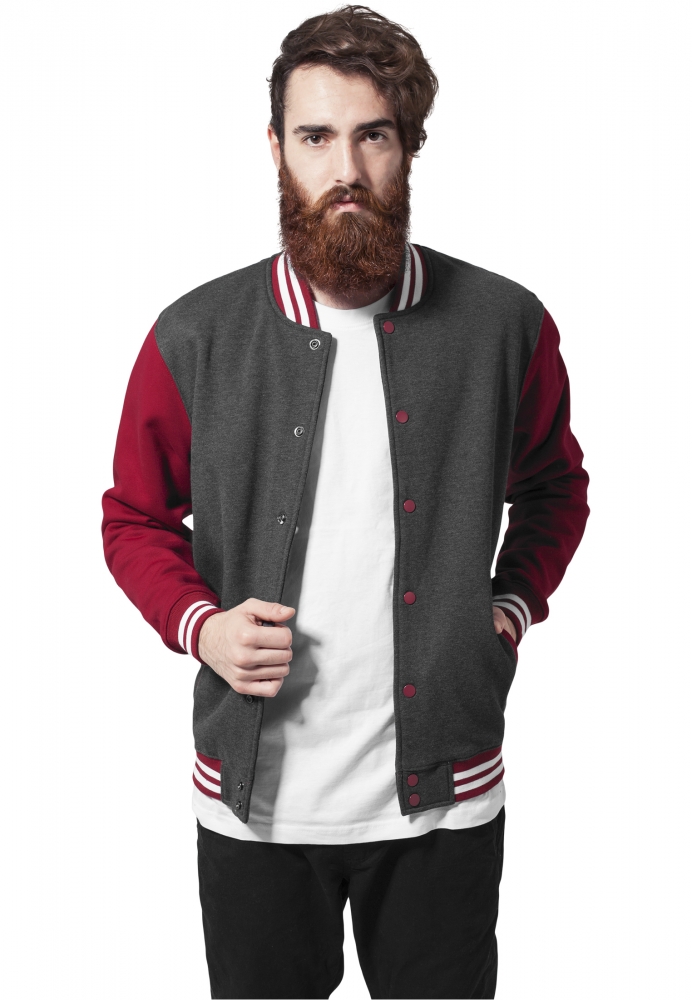 3-tone College Sweatjacket Urban Classics