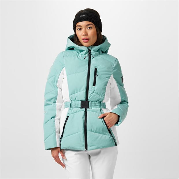 Jack Wills LS Hooded Puffer Ld51