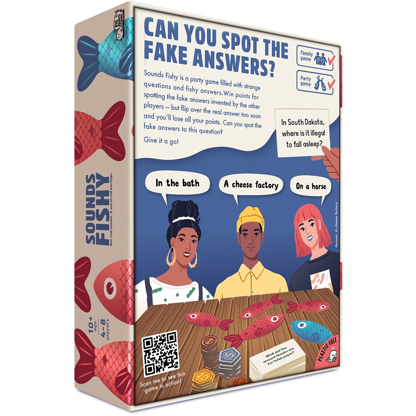 Big Potato Games Sounds Fishy Board Game