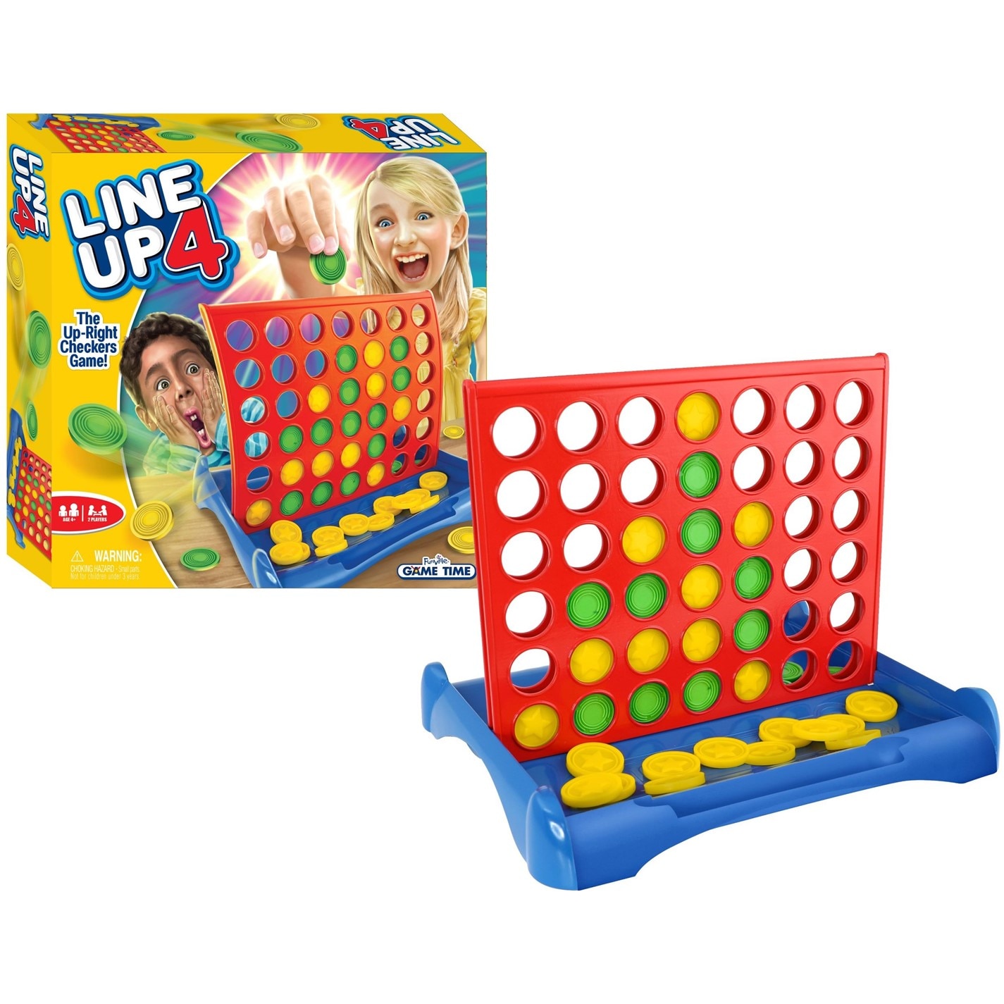 FunVille Line Up 4 Board Game