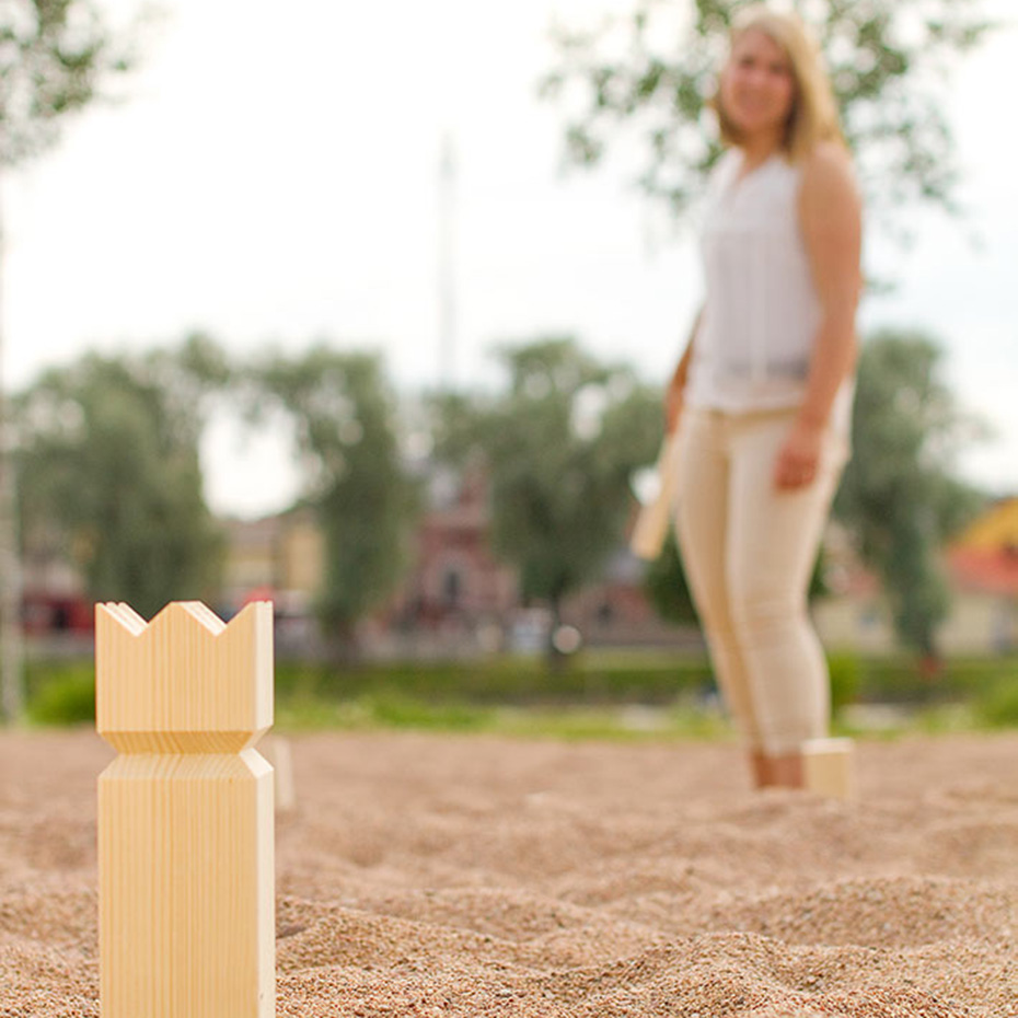 Outdoor game Kubb Tactic wooden