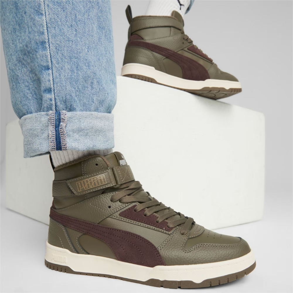 Pantof Puma RBD Game WTR men's olive-brown 387604 01