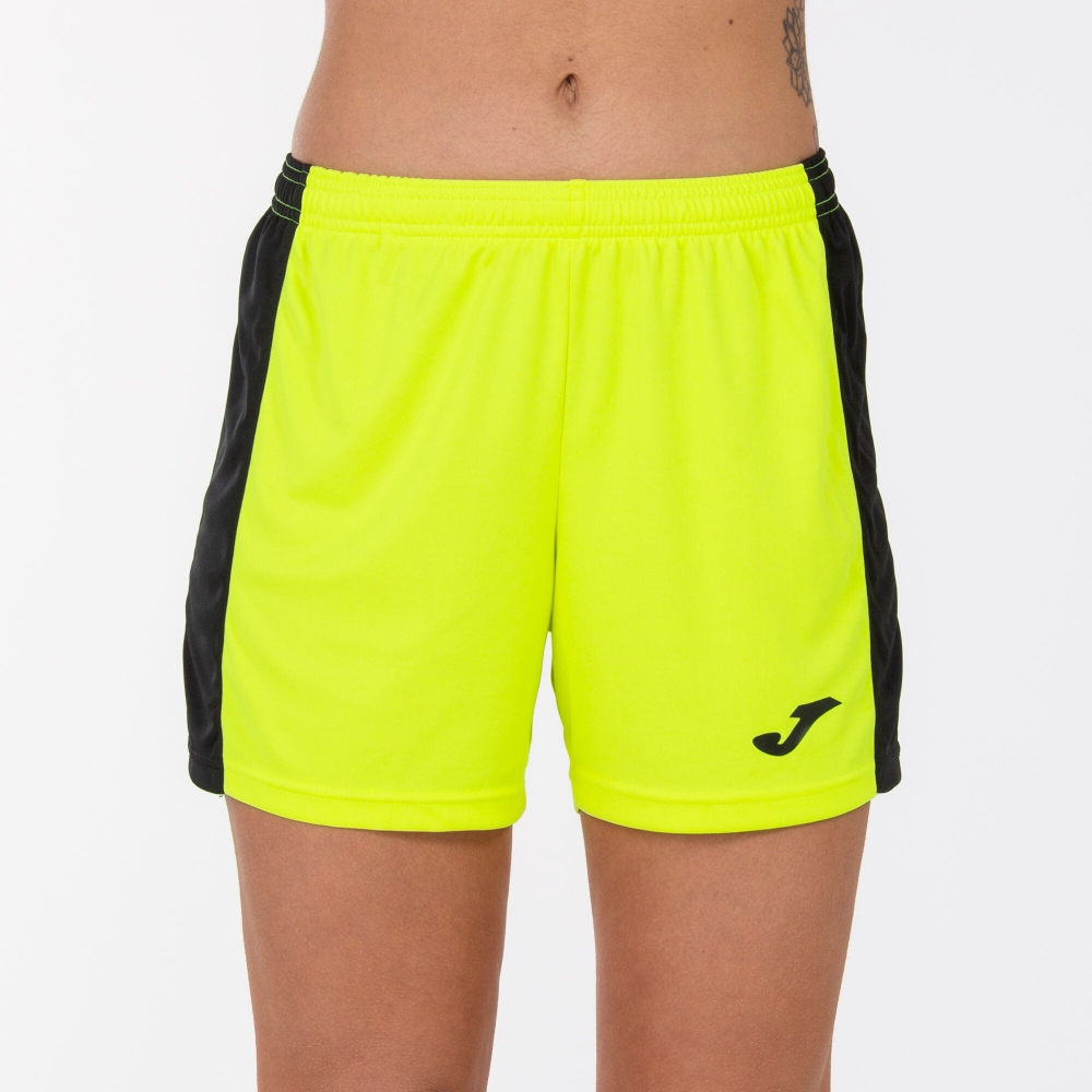 Maxi Short Fluor Yellow-black Joma