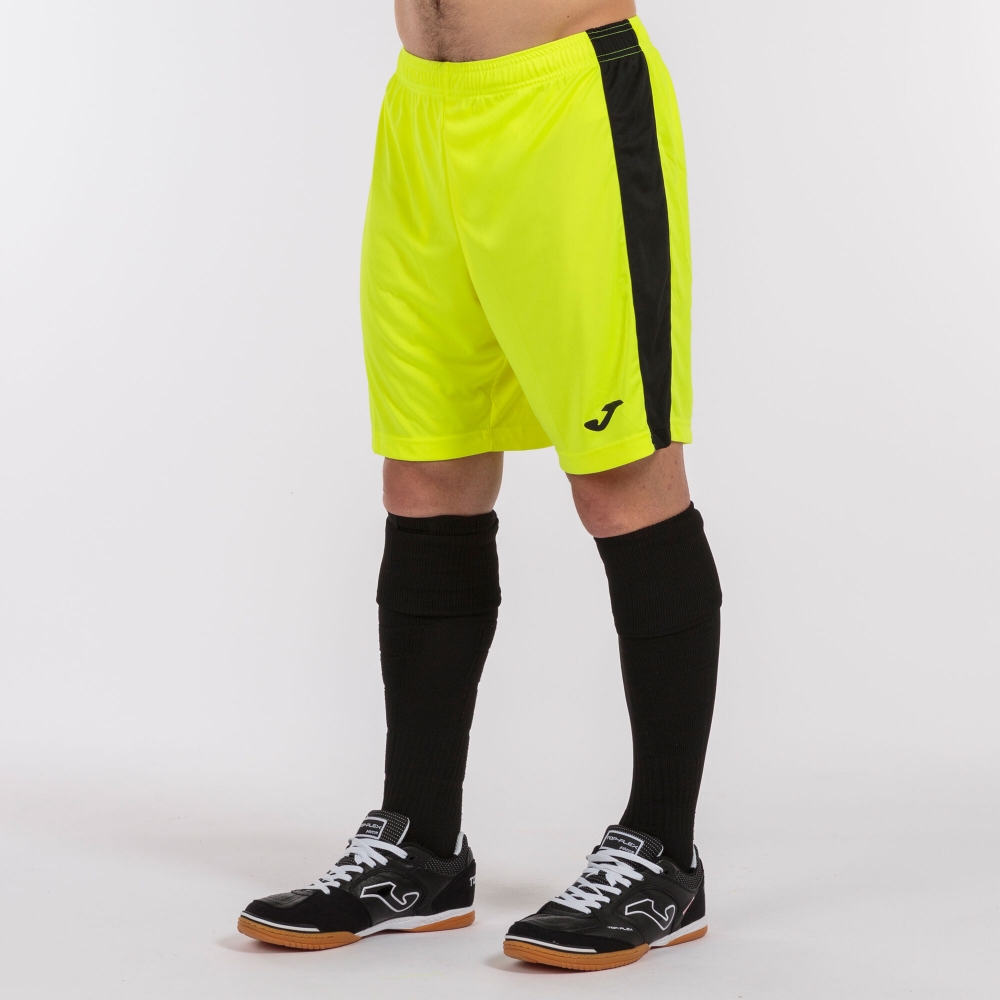 Maxi Short Fluor Yellow-black Joma