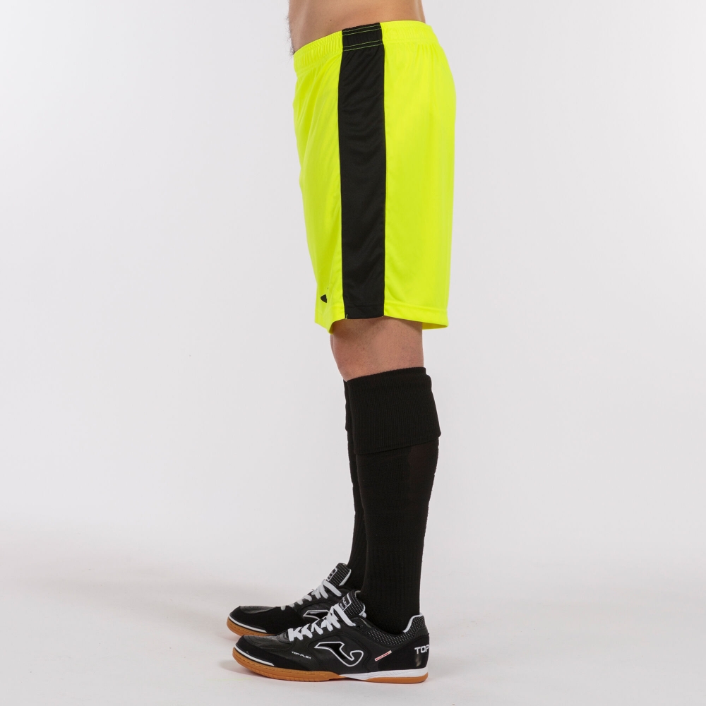 Maxi Short Fluor Yellow-black Joma