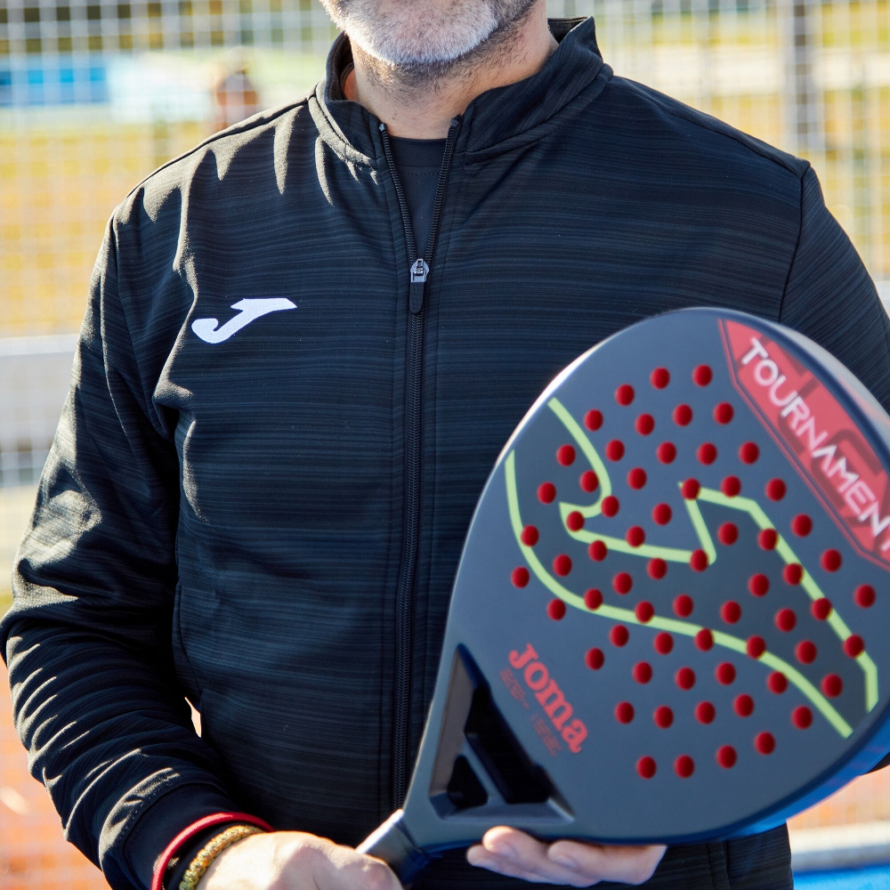 Tournament Paddle Racket Black Red Joma