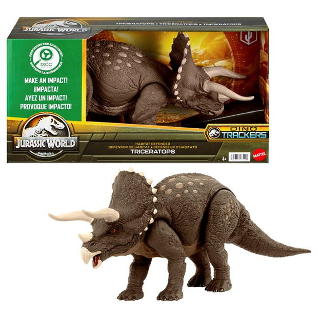 Jurassic Park Jassic World Earth Defender Triceratops