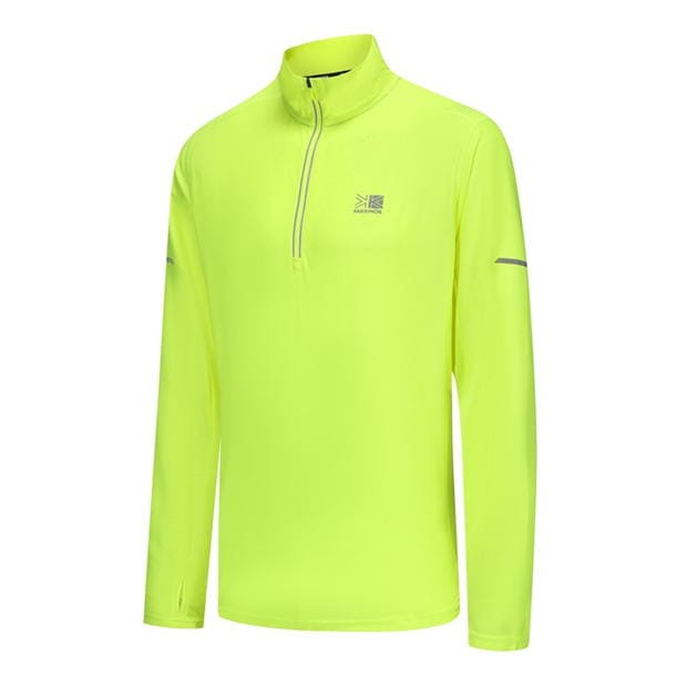 Karrimor Maneca Lunga quarter Zip Top barbat