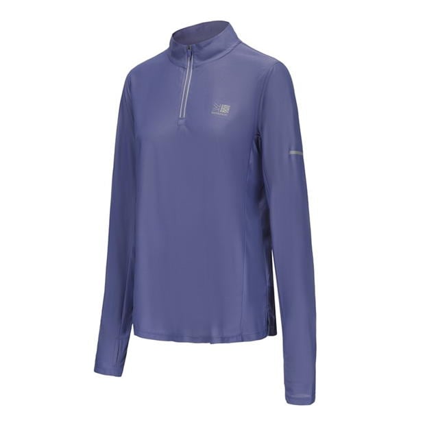 Karrimor Longsleeve quarter Zip Top dama