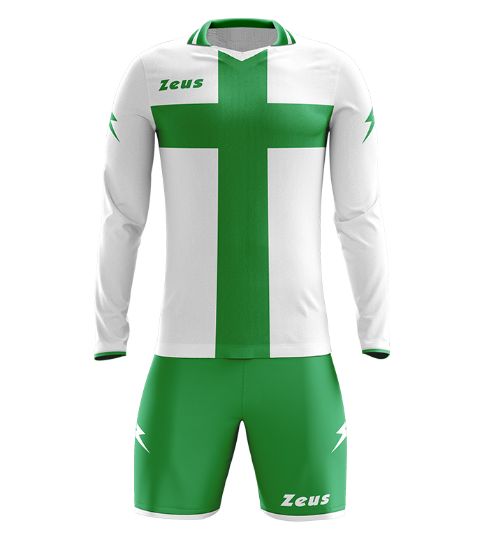 KIT CROCE Zeus alb verde