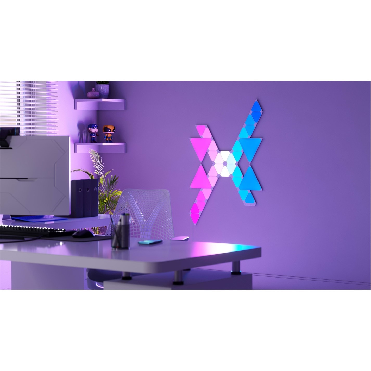 Set complet Nanoleaf Nanoleaf Shapes Starter 32PK Sonic Limited Ed