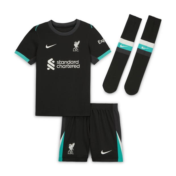 Nike Liverpool Away Minikit 2024 2025 bebelus