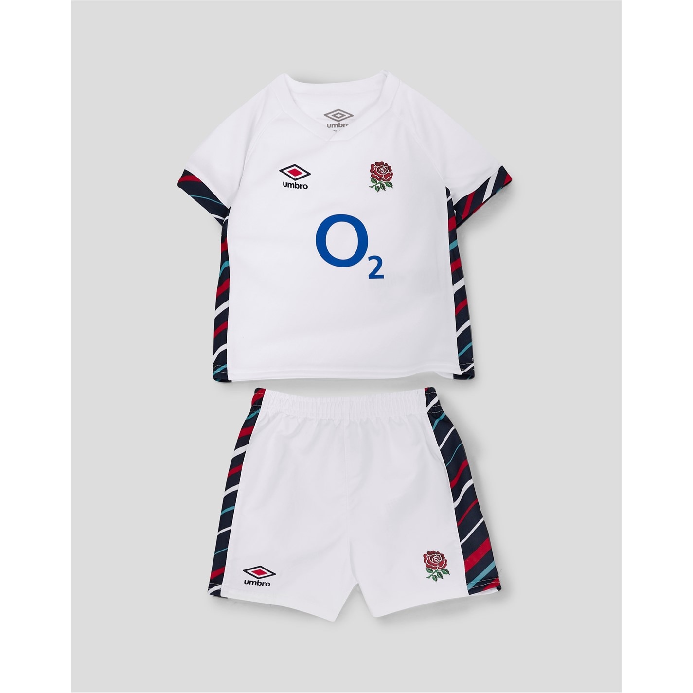 Umbro England Rugby Home Minikit 2024 bebelus