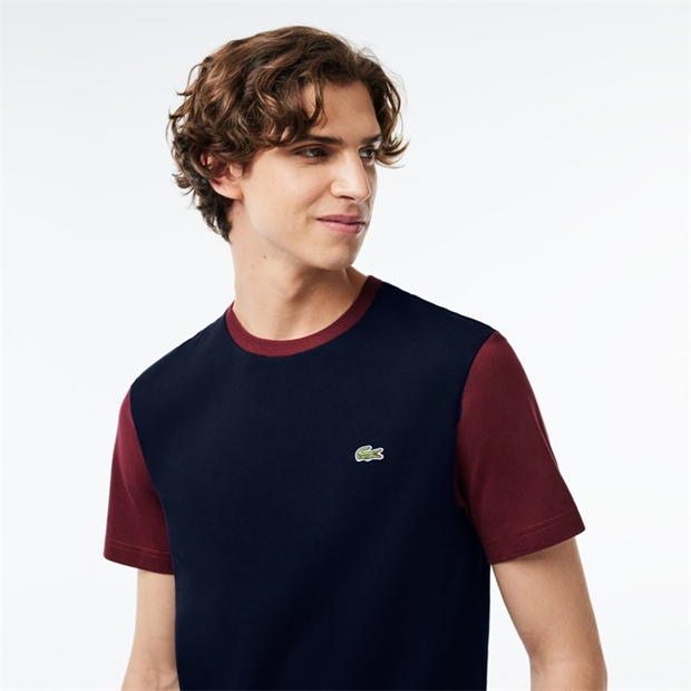 Tricou Lacoste Lacoste Col Bloc Sn34