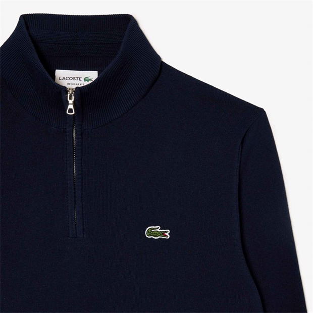 Lacoste Knit Zip Top