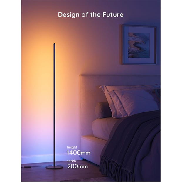 GOVEE RGBIC Smart Corner Floor Lamp