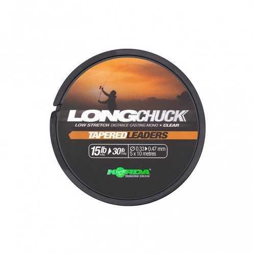 LEADER MONOFILAMENT LONGCHUCK 0.27-0.47MM KORDA