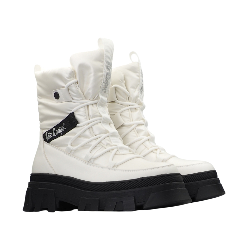 Pantof Lee
Cooper 's white LCJ-24-47-3142LA dama Lee Cooper