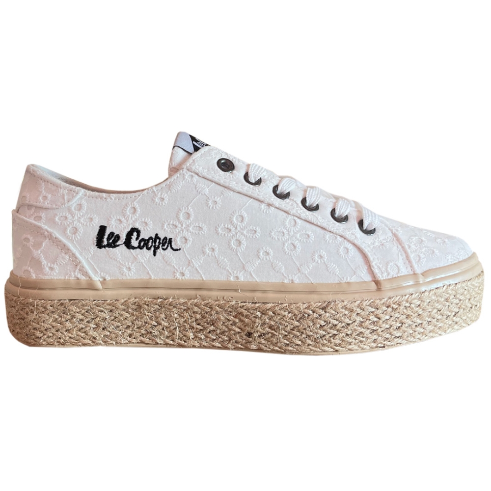 Pantof Lee Cooper 's , white LCW-24-44-2425LA dama