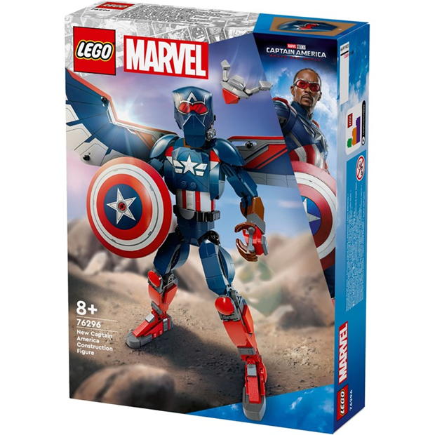 LEGO LEGO 76296 New Captain America Construction Figure