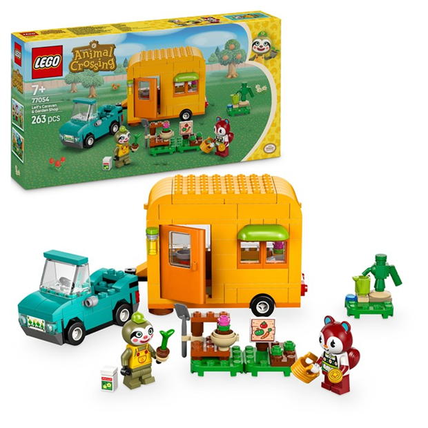 LEGO LEGO Animal Crossing 77054 Leifs Caravan and Garden Shop