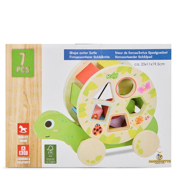 Wooden Games Shape Turtle Ch52