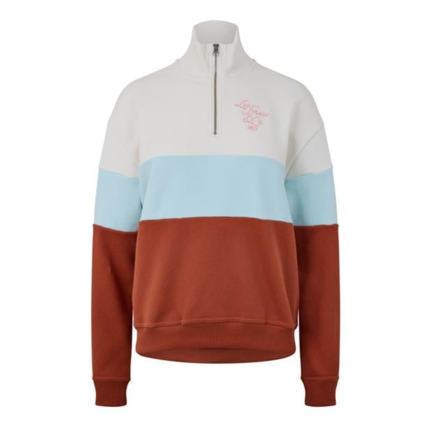 Levis Levis Graphic Rue quarter Zip Crew Quart