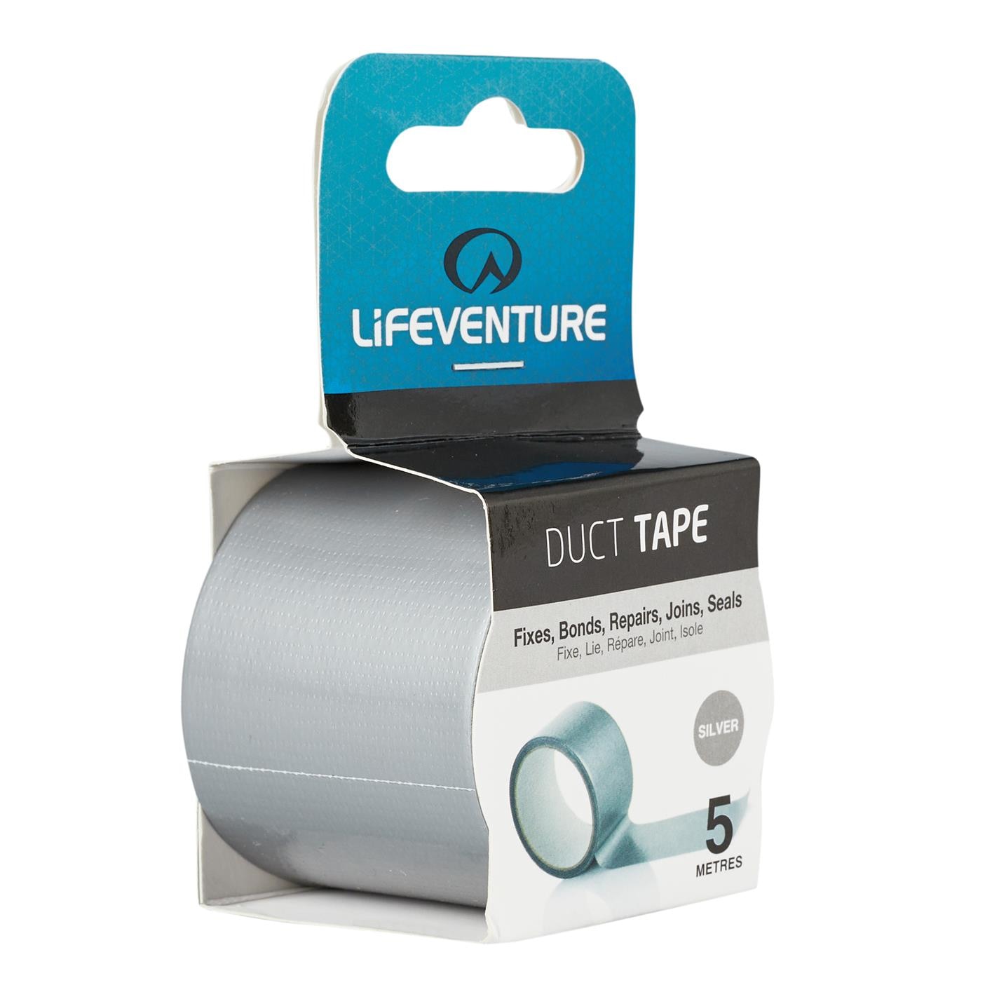 Lifeventure Duct Tape 5m, Silver