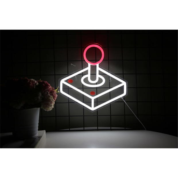 Litely Litely Joystick Red & White LED Neon Light