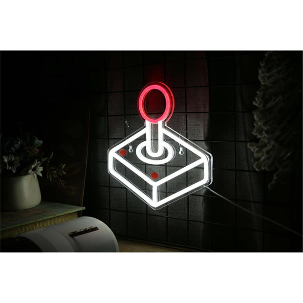 Litely Litely Joystick Red & White LED Neon Light