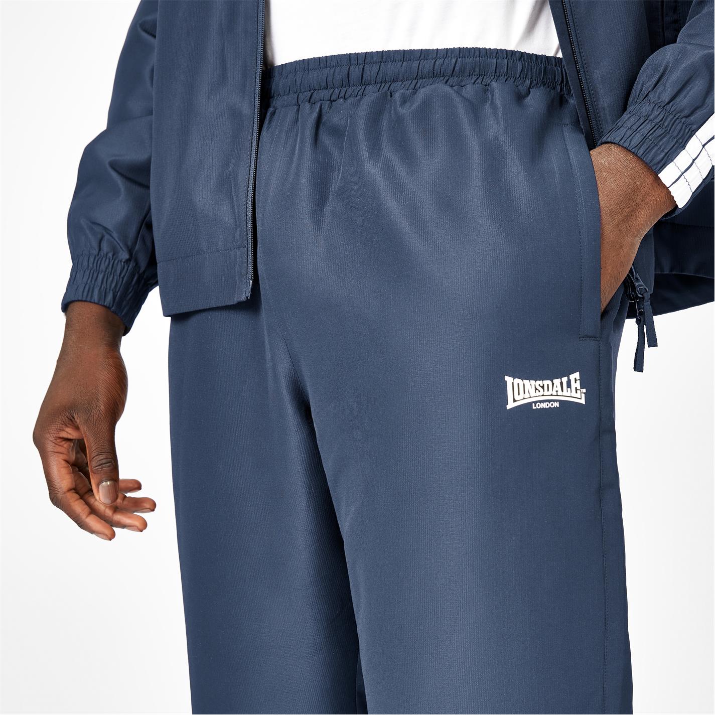 Lonsdale Essential CH Woven Jogging Bottoms barbat