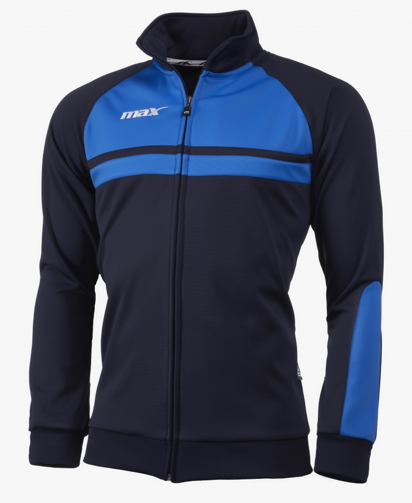 Bluza cu fermoar Los Angeles Blu Royal Max Sport