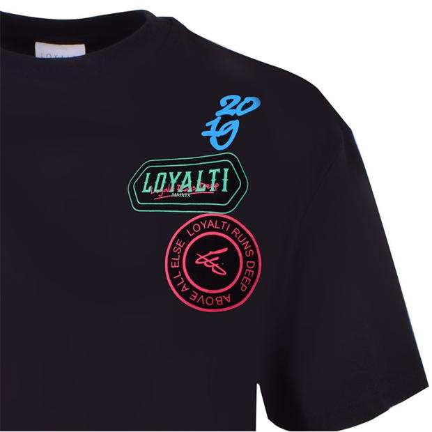 Loyalti Neon Badge T Sn53