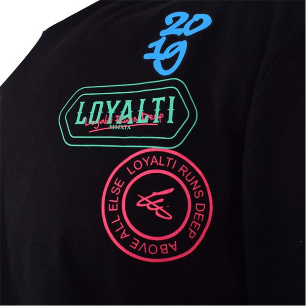 Loyalti Neon Badge T Sn53